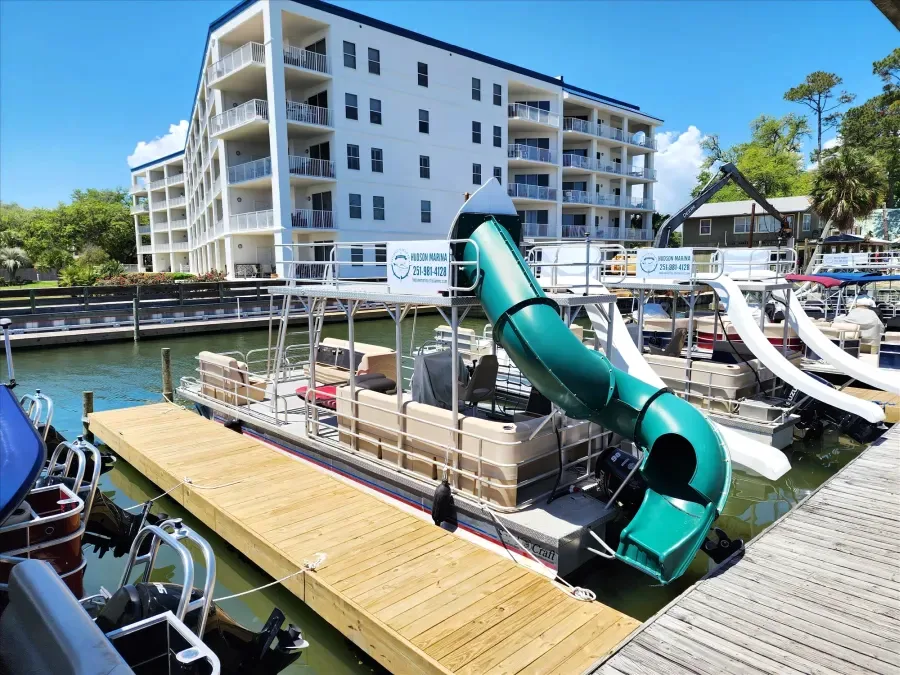 book a pontoon boat in Orange Beach for spring break 2026